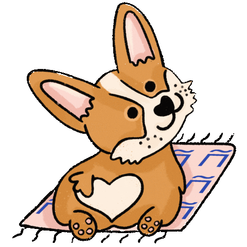 Corgi Sticker
