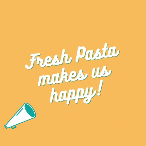 pastasisters happy happiness fresh pasta GIF