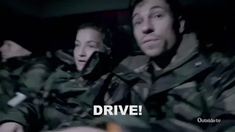 Driving Lets Go GIF by Outside TV