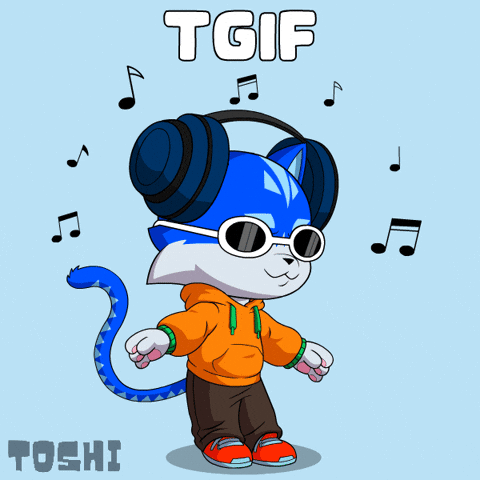 Its Friday Cat GIF by Toshithecat