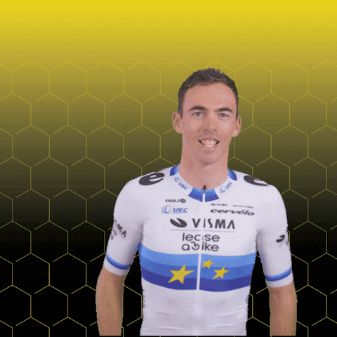 Christophe Laporte GIF by Team Visma | Lease a Bike