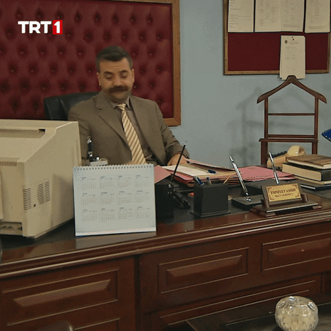 Tired Home Office GIF by TRT