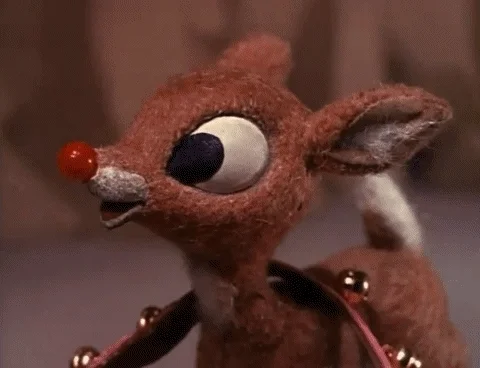 Red Nose Christmas GIF