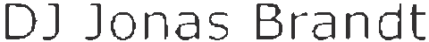 DJ Jonas Brandt Sticker