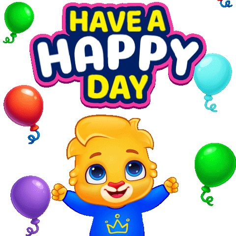Happy Good Day Sticker by Lucas and Friends by RV AppStudios