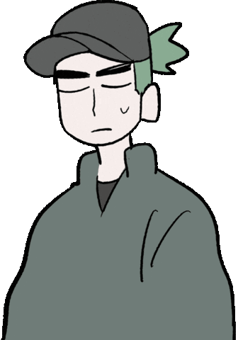 Anime Boy Sticker