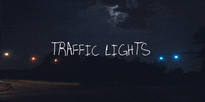 Lyric Video Traffic Lights GIF by Sara Kays