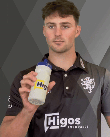 Water Bottle GIF by Somerset County Cricket Club