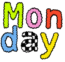 Monday Motivation Sticker by ffembroidery