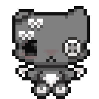 Cat Pixel Sticker