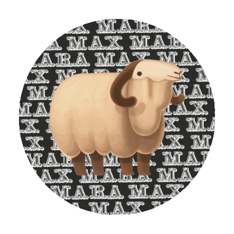 Sheep Sticker by Max Mara