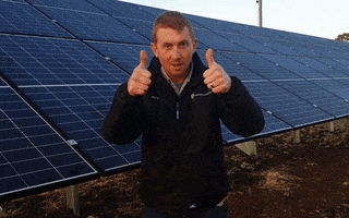 Solar Panels Thumbs Up GIF by Proven Energy