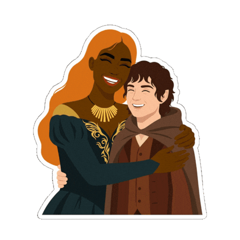 Lord Of The Rings Wow Sticker by World Of Women