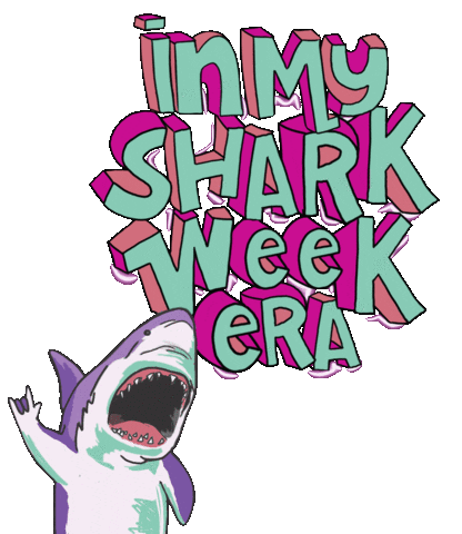 Happy Rock On Sticker by Shark Week