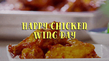 Chicken Wing GIF by Sealed With A GIF