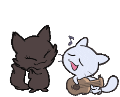 Heart Love Sticker by Créu Cat