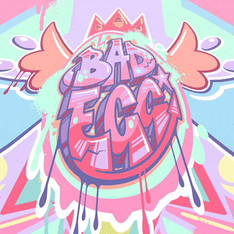 Easter GIF by bad egg co