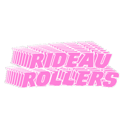 Rideau Rollers Skate Corp Sticker