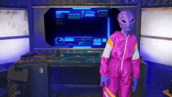 September 1 Aliens GIF by GIPHY Studios 2021