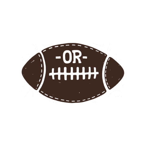 All Or Nothing Football Sticker by Threadless