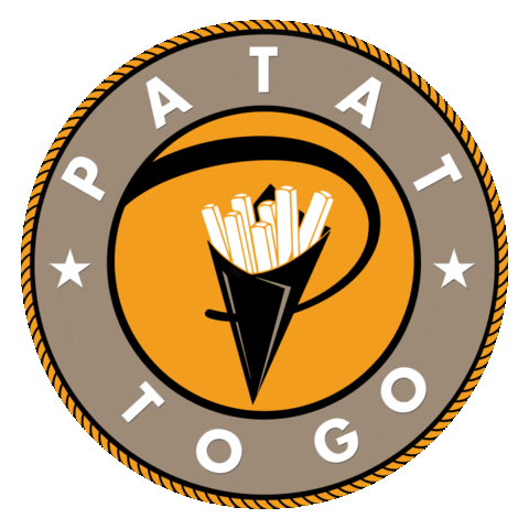 Patat To Go Sticker