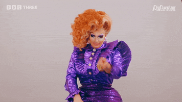Come Here Drag Queen GIF by BBC Three
