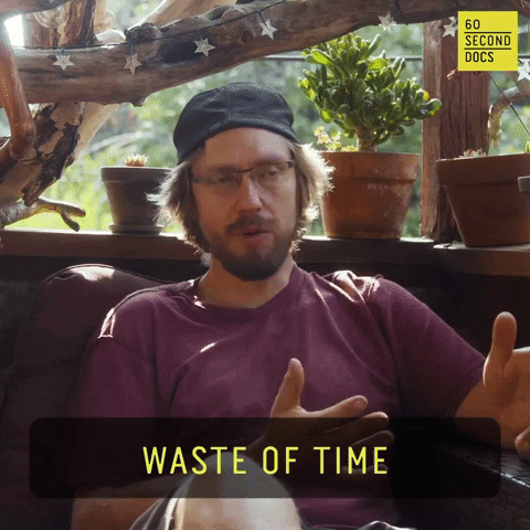 Time Reaction GIF by 60 Second Docs