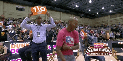 College Basketball Dancing GIF by Dunkin’
