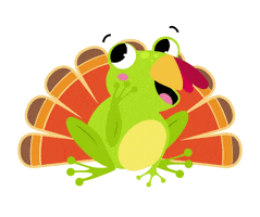 Thanksgiving Frog GIF by TOAD 8