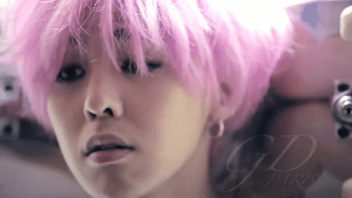 pink hair