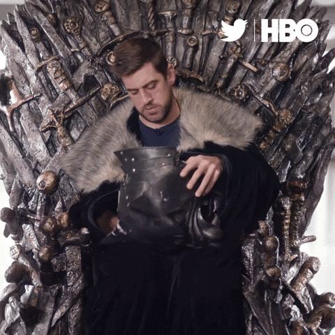 game of thrones iron throne GIF by Twitter