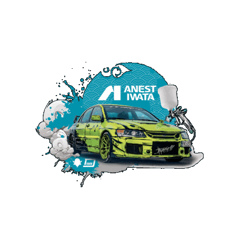Lancer Evo Sticker by Anest Iwata