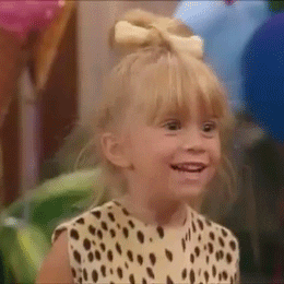 excited full house exciting fangirling done with finals GIF