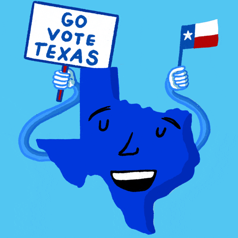 Presidential Election Texas GIF by #GoVote
