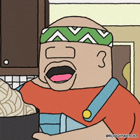animation eating GIF by Rough Sketchz