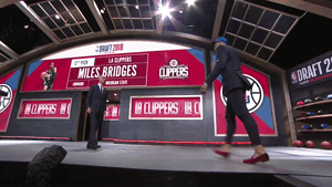 miles bridges handshake GIF by NBA