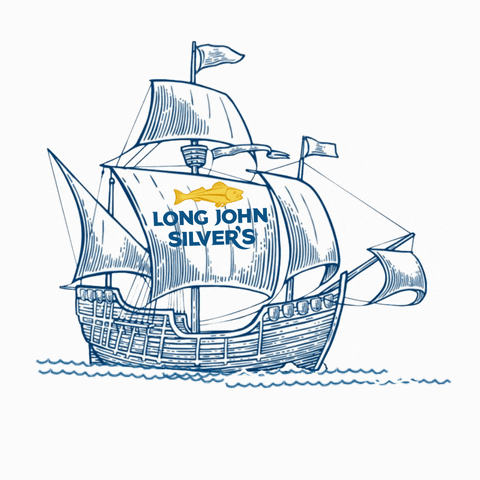 Ship Sailing GIF by Long John Silver's