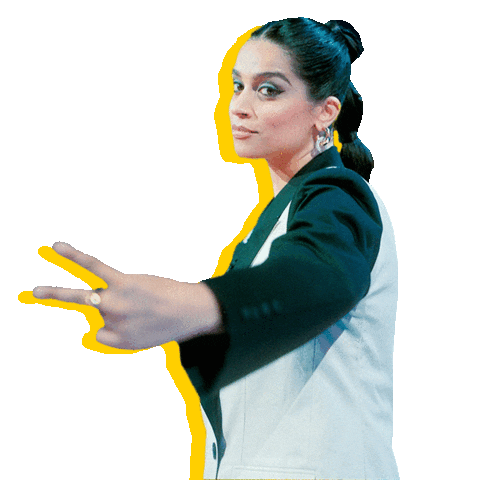 Lilly Singh Peace Sticker by CTV