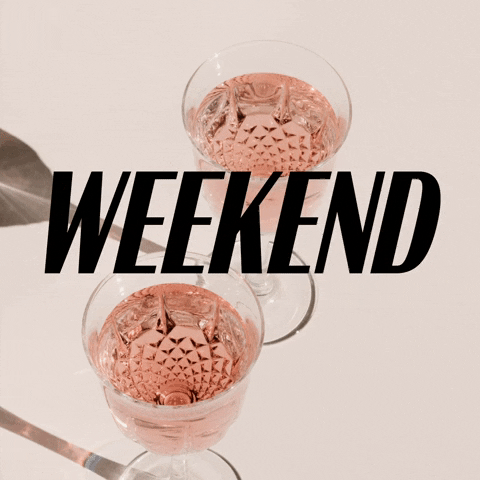 Weekend Typography GIF by itsrach