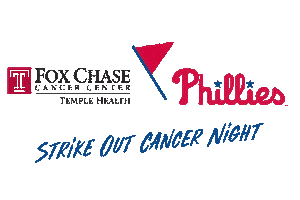 Fccc Strike Out Cancer Sticker by Temple Health