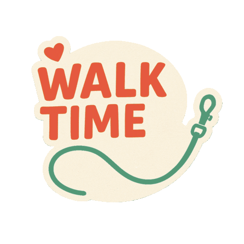Dog Walking Sitting Sticker by petbnb