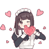 Anime Girl Menhera Sticker