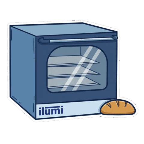 Pan Horno Sticker by ILUMI Equipamiento Comercial