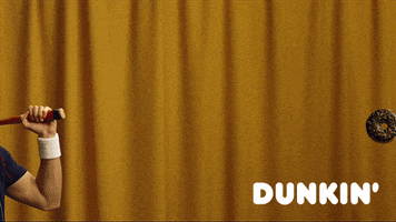 hungry tennis GIF by Dunkin Coffee