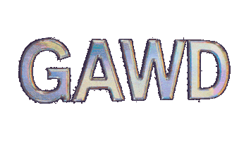 Gawd Sticker by nilor