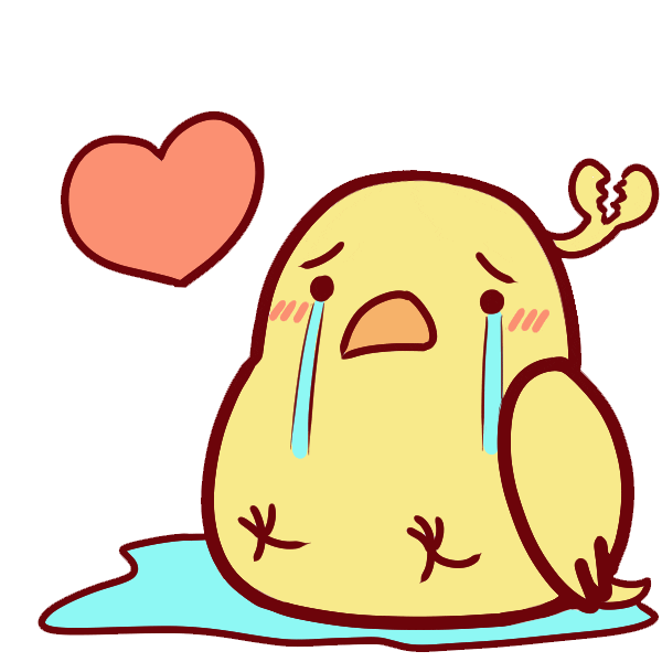 Sad Sticker