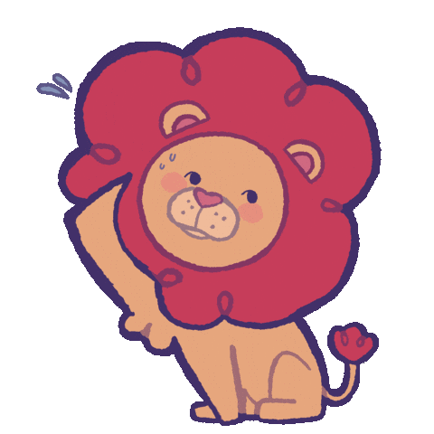 Lion Sticker