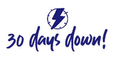 30 Days Progress Sticker by YGY Better Health