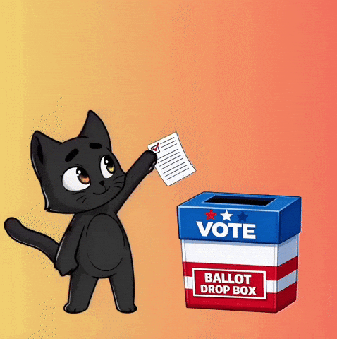 Voting Election Day GIF by Hero Galaxy NFT