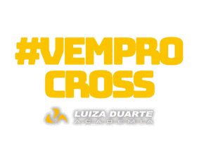 Crossfit Cross Sticker by Luiza Duarte Academia